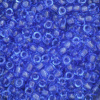 Transparent - Sapphire 11/0 Japanese Seed Beads (6in tube)